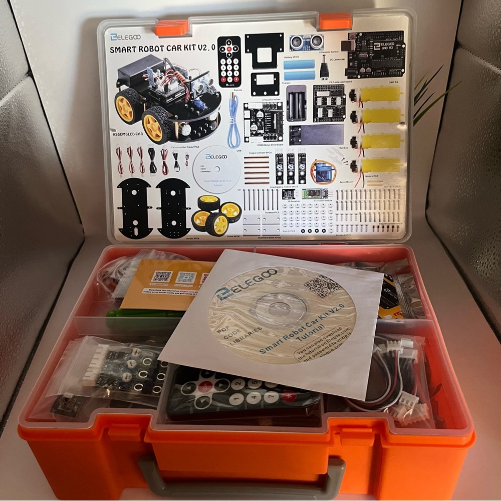 ELEGOO Robot Smart Car Kit V2.0 NEW STEM Computer Code Programming‎ Kids - Picture 3 of 3